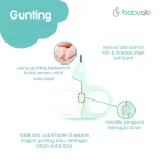 Babyqlo 6 in 1 Baby Care Kit Gunting Kuku Bayi Newborn Manicure Set Bayi Nail Care Set Perlengkapan Bayi - Image 7
