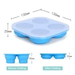 Babyqlo Collapsible Ice Cube Trays / Cetakan ES Silicone -BQ FC8009 - Image 3
