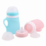 Babyqlo Food Pouches / Botol Cangkir Makan Silikon - BQ7003 - Image 2