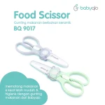 Babyqlo Gunting Makanan Bayi Keramik Food Scissors Gunting MPASI Anak Portable Dengan Case - Image 4