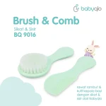 Babyqlo Sikat & Sisir Bayi / Baby Brush & Comb - BQ9016 - Image 3