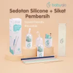 Babyqlo Silicone Straw Set - Image 4