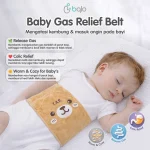 Babyqlo Baby Gas Relief Belt | Korset Penghangat untuk Bayi Anak / Bantal Penghangat / Kompres Perut Bayi