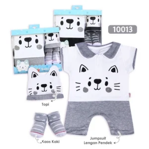 Kiddy Baby Gift Set / Hampers Bayi Besar /Kado Bayi / Kado Lahiran / Baju Bayi Set / Pakaian Bayi Meow
