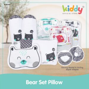 Kiddy Bedding Set Pillow / Bantal Bayi Paket /  Kado Bayi / Kado Lahiran Bantal Isi 4